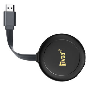 TV98 ATV X8 Stick Smart TV Set-Top Box avec télécommande vocale, processeur <span class=keywords><strong>Allwinner</strong></span> <span class=keywords><strong>H313</strong></span>, 1 Go de RAM, 8 Go de ROM, double Wi-Fi pour une diffusion rapide - Product Image 3