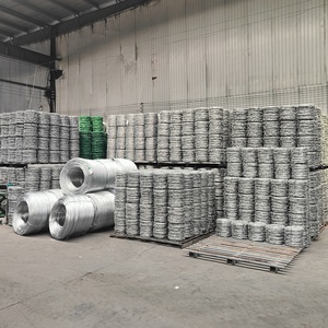 Clôture en fil de <span class=keywords><strong>fer</strong></span> barbelé galvanisé, résistance haute en Pvc, <span class=keywords><strong>2022</strong></span>, nouvelle collection, <span class=keywords><strong>prix</strong></span> en gros - Product Image 5