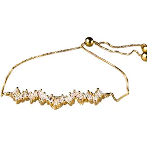 迪拜金手镯最新款式时尚女性 24 克拉金手镯珠宝制作