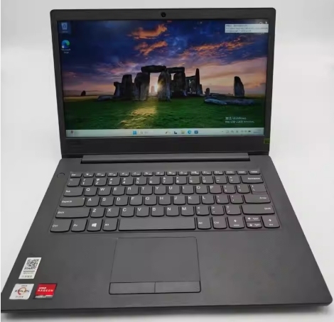 Leno Zhaoyang E41-55 82FK Laptop with AMD Athlon Silver 3050U 4GB RAM 256GB SSD English Keyboard Used Windows 11 Business