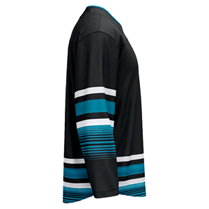 Großhandel Mode Individuelles Team-Name Eishockey-Trikot Übergroßes Sublimiertes Eishockey-Uniform Blanko Sportbekleidung für Herren - Product Image 6