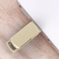 Clé USB 3.0 Type-C OTG 2-en-1 en métal de haute qualité 16 Go-256 Go