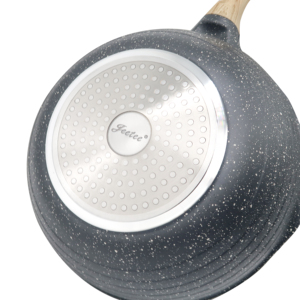 JEETEE OEM Premium Non-Stick <strong>Induction</strong> <strong>Wok</strong> Pan Even Heat Distribution Durable Design Ergonomic Handle <strong>Wok</strong> With Lid - Product Image 2