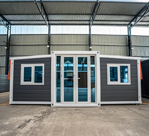 Casa de contenedores extensible Casa modular de estructura de acero de alta calidad para Villa Jardín Vocación con dormitorios de baño - Product Image 5