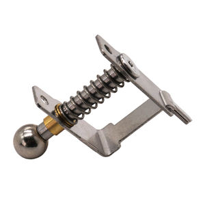 Connecteur d'angle trapézoïdal <span class=keywords><strong>en</strong></span> métal <span class=keywords><strong>en</strong></span> forme de L, plaque haute et basse pression, accessoires de quincaillerie pour meubles fixes - Product Image 3
