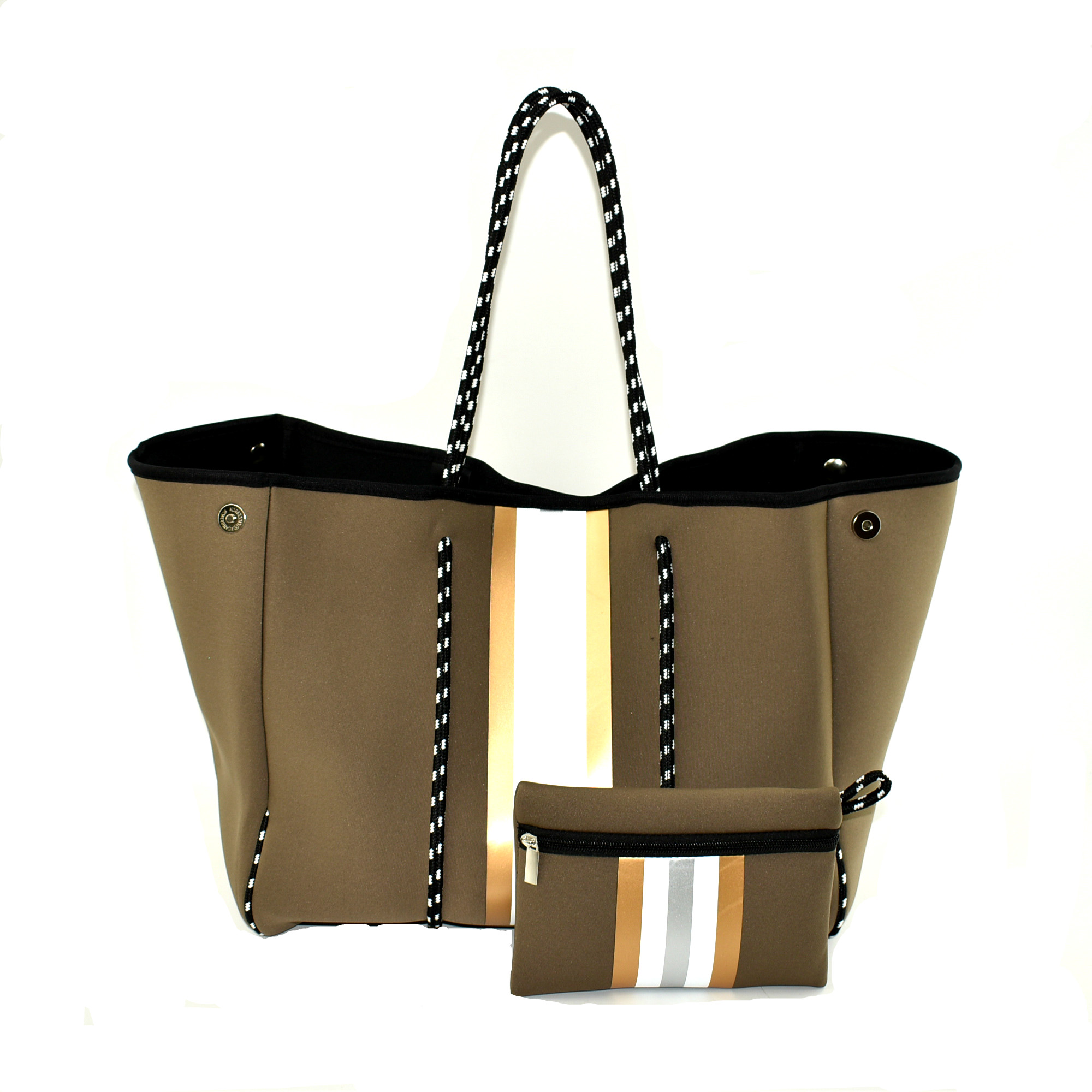 cheetah neoprene bolsa