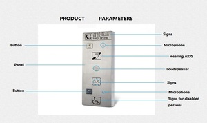Intercomunicador de Emergencia de Acero Inoxidable con Manos Libres, Punto de Ayuda Telefónica, Buen <span class=keywords><strong>Precio</strong></span> de Fabricante, KNZD-16 - Product Image 6