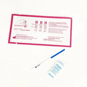 OEM Test rapide de haute précision Kit de test d'ovulation en une étape pour urine LH Bande Cassette Midstream pour femme