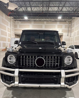 G-Class W465 G500 Mise à niveau G63 Kit de carrosserie de pare-chocs avant Garde de protection anti-collision pour Mercedes-Benz
