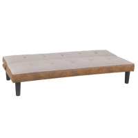 Sofá Convertible de tela, moderno y elegante, cama plegable