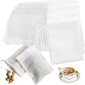 500pcs Custom Disposable Different Size Heat Seal Biodegradable Tea <b>Bags</b> Empty Filter Non-woven Fabrics Tea <b>Bag</b> with <b>String</b> - Product Image 1