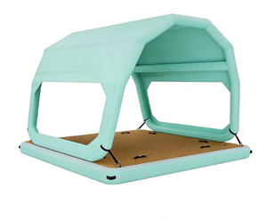 Cabaña Flotante Inflable con Toldo, para 6-8 Personas, Isla Flotante para Fiestas Acuáticas, Muelle para Yate, <span class=keywords><strong>Lago</strong></span>, Mar, Playa - Product Image 5
