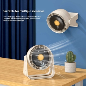 ยันมีพัดลมตั้งโต๊ะ พัดลมพกพา 2000mAh รีโมทจับเวลา พัดลมปรับระดับได้ 5 ระดับ พัดลมตั้งโต๊ะไร้สาย - Product Image 5