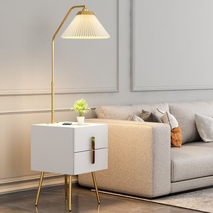 <span class=keywords><strong>Scandinavian</strong></span> phong cách xếp li chụp đèn phòng khách bằng sofa phòng ngủ cạnh giường ngủ bàn tất cả-trong-một cao cấp Đèn sàn - Product Image 5
