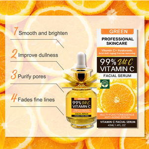 Sérum à la vitamine C éclaircissant OEM/ODM pour le visage avec acide hyaluronique, sérum anti-âge pour le visage <span class=keywords><strong>Tru</strong></span> Skin - Product Image 2