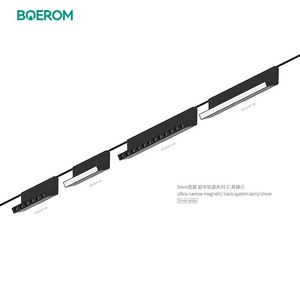 Alumínio LED DC 24V Ra90 Iluminação Comercial Moderna Trilha De Alumínio Ajustável Cabeça Movendo Magnética LED <span class=keywords><strong>Track</strong></span> Light UN5 - Product Image 3