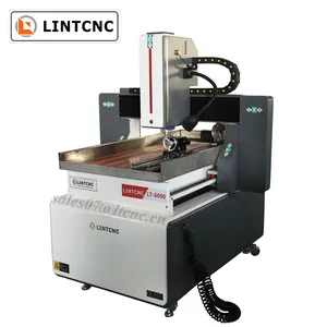 New Type! 4 Axis 600*900mm 2*3ft Milling Cutting Machine 3D 1212 6090 6012 CNC Router for Sale