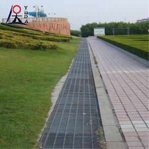 <span class=keywords><strong>Grille</strong></span> de drainage en acier robuste pour caniveau anti-tempête, couvercle de drainage, plateforme, <span class=keywords><strong>grille</strong></span> de sol en acier - Product Image 4