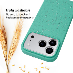 เคสโทรศัพท์มือถือแบบนิ่ม วัสดุฟางข้าวสาลี สำหรับ <span class=keywords><strong>iPhone</strong></span> 17 Pro ฝาหลัง - Product Image 4