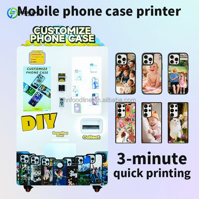 Customised Phone case Printing Machine Vending Machine Phone case Printing Custom Phone case Printing Machine