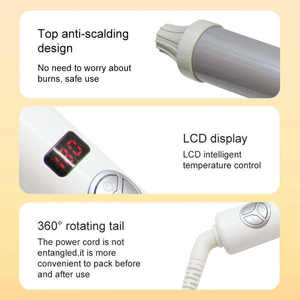 360 Grad rotierende Draht rotation 2 in 1 Locken wickler Keramik Ionic Lcd Lockens tab <span class=keywords><strong>Hair</strong></span> Waver <span class=keywords><strong>Hair</strong></span> Styling Tools Set - Product Image 6