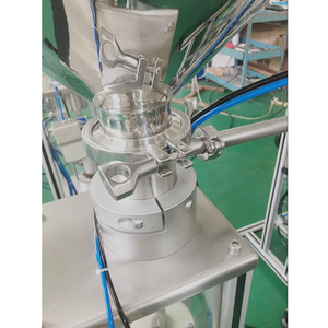 Tốc độ cao Máy chiết rót cấp thực phẩm nhớt máy chiết rót bán-automaitc kem phụ mặt máy làm kem - Product Image 5