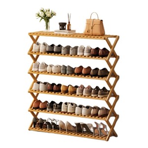 Zapatero Plegable <span class=keywords><strong>para</strong></span> Dormitorio, Instalación Gratuita en la <span class=keywords><strong>Entrada</strong></span> del Hogar, Estante <span class=keywords><strong>de</strong></span> Almacenamiento Simple <span class=keywords><strong>de</strong></span> Varias Plantas <span class=keywords><strong>para</strong></span> Casas <span class=keywords><strong>de</strong></span> Alquiler - Product Image 1