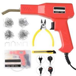 New 50W LED Plastic Weld Gun Portable Plastic <b>Welding</b> Repair <b>Kit</b> Car Bumper Welder Machine 200Pcs Staples - Product Image 5