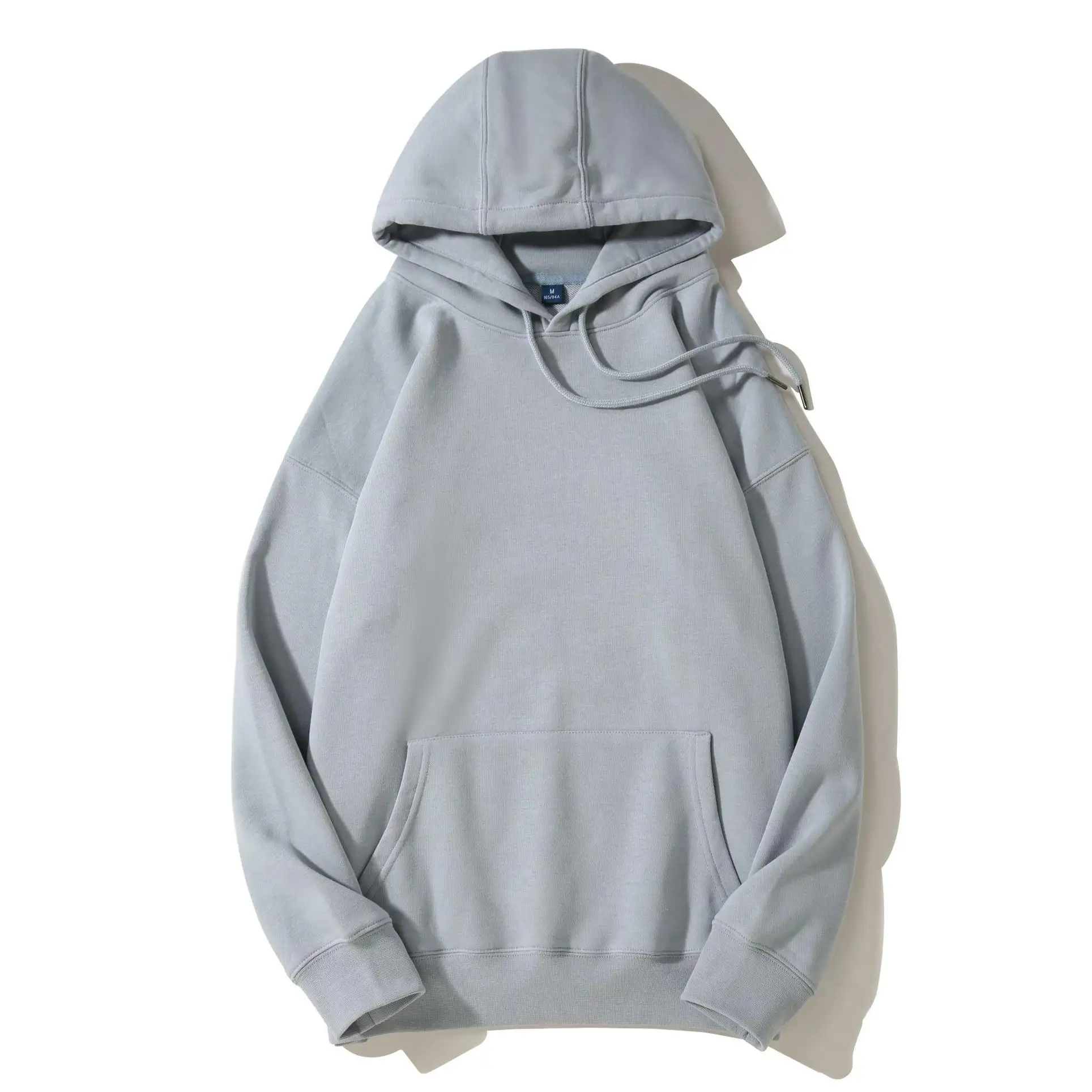 Hoodie For Men Big Hood Sweatshirts Boxy Sweatshirt Printed Regular Loose Fit Slim High Quality Unisex Cowl Neck Ice Dye Hoodie