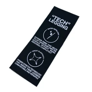 Pencetak Label Kain Klasik Label Perawatan Kulit untuk Garmen