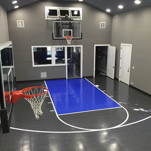 Enlio Support de panier de basket fixe à <span class=keywords><strong>suspension</strong></span> Support de basket-ball mobile pour l'intérieur et l'extérieur pour les écoles et les adultes - Product Image 1