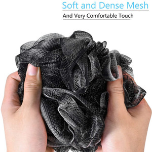 Soft Bath <strong>Shower</strong> <strong>Sponge</strong> Bath Customized logo Label 50g Mesh Exfoliating Scrubber Bath <strong>Sponge</strong> - Product Image 4