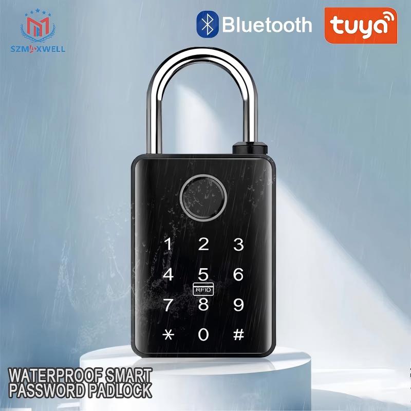 Negro [huella digital/contraseña/tarjeta de acceso/aplicación/llave]