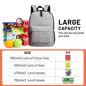 Sac isotherme portable en polyester pour moto, sac à dos pour scooter, 24L, extensible, pour livraison de nourriture - Product Image 3