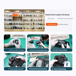 Appareil <span class=keywords><strong>photo</strong></span> reflex numérique classique d'occasion pour étudiants, haute définition, idéal pour les voyages, compatible avec les modèles EOS 60D, 77D, 80D, <span class=keywords><strong>90D</strong></span> - Product Image 4