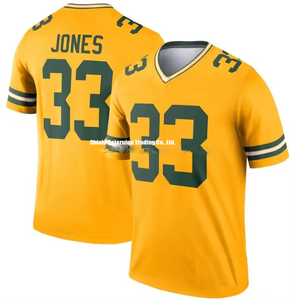 Schlussverkauf #9 Christian Watson #23 Jaire Alexander #26 Darnell Savage Jr. #33 Aaron Jones amerikanisches Fußballtrikot - Product Image 3