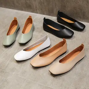 Soft Comfortable Female Casual Shoes Cloth Upper Women Flats Lady Casual  Shoes - China Women Walking Shoes and Mesh Shoes price