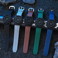 Nuevos Relojes de Hombre Creativos de Alta Tecnología con Bola de Levitación, Modernos y sin Espejo, con Puntero de Silicona, Logotipo Personalizado, Relojes de Cuarzo