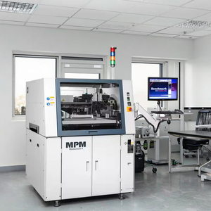 เครื่องพิมพ์น้ำยาบัดกรี MPM ความเร็วสูงรุ่นใหม่ พร้อม PLC และมอเตอร์แบบรวม SPI อุปกรณ์ประกอบชิ้นส่วนเกรดยานยนต์ - Product Image 3