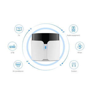 <span class=keywords><strong>Broadlink</strong></span> Rm4c <span class=keywords><strong>Pro</strong></span> infrarouge 38k RF IR WiFi télécommande intelligente maison intelligente climatiseur TV télécommande - Product Image 4