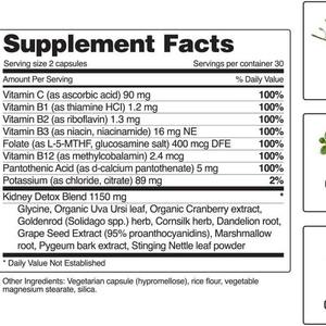 Venta caliente OEM Riñón Limpie las cápsulas con vitaminas Promueven la desintoxicación y apoyan la salud y la función del riñón - Product Image 3