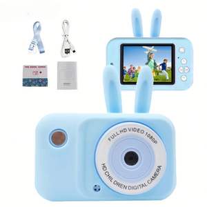 New Style Mini Rabbit Digital <b>Camera</b> Rechargeable <b>Battery</b> 2.4inch Screen Kids <b>Camera</b> Low Light Photography One-Click for - Product Image 2