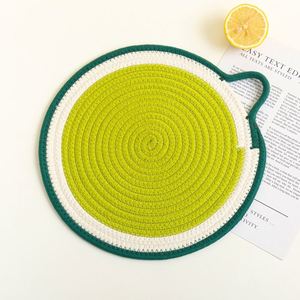 Modern Classic <b>Large</b> Cotton Rope Placemat Indoor Outdoor Dining Table Protection for Hotels Parties Christmas Gift Fabric - Product Image 5