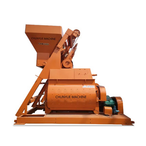 โรงผสมคอนกรีตแบบพกพาได้รับการรับรอง CE จากประเทศจีน - Product Image 2