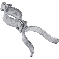 Abrazadera de tubo de acero galvanizado al por mayor, conector de tubo ajustable, accesorio para montaje de jaulas y postes de cerca para granjas avícolas