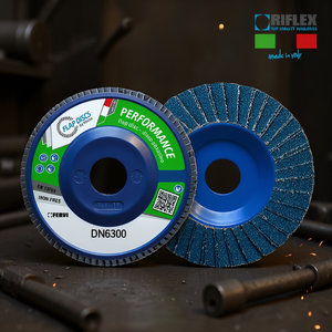 Disque à lamelles Fervi Performance 125 mm sans fer pour le meulage du métal - Product Image 2