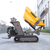Meistverkaufter TOROS Mini-Dumper Raupenfahrzeug Hersteller Tragbarer Mini-Dumper Transportfahrzeug Hydraulischer Diesel-Mini-Dumper
