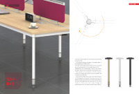 Bureau de direction moderne avec réglage flexible de l'angle, ergonomique, grand bureau de travail pour cadre supérieur, pour bureau.