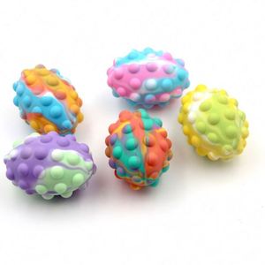 Hot Sale Olive Shape <b>Small</b> Size and Light <b>Weight</b> Decompression Tool 3D Anti-Pressure Ball - Product Image 1