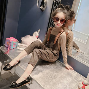 Los Mejores Sitios Web de Venta al Por Mayor de Ropa para Niños, Conjunto de Mono y Camiseta de Manga Larga para Niñas, Boutique Infantil, Otoño - Product Image 4